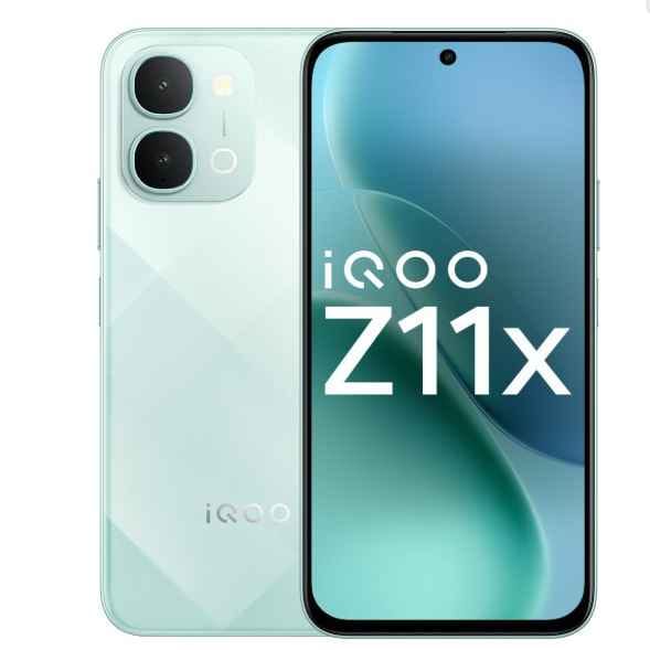 iQOO Z11x 5G (Prismatic Green, 8GB RAM, 128 GB Storage)