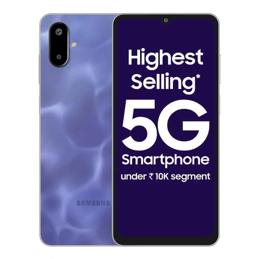 Samsung Galaxy F06 5G (Lit Violet, 4GB RAM, 128GB Storage)