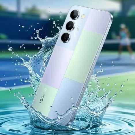 realme P4 Lite 5G (Mosaic Green, 4 GB RAM, 128 GB Storage)