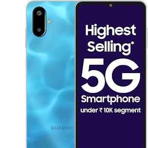 Samsung Galaxy F06 5G (Bahama Blue, 6GB RAM, 128GB Storage)