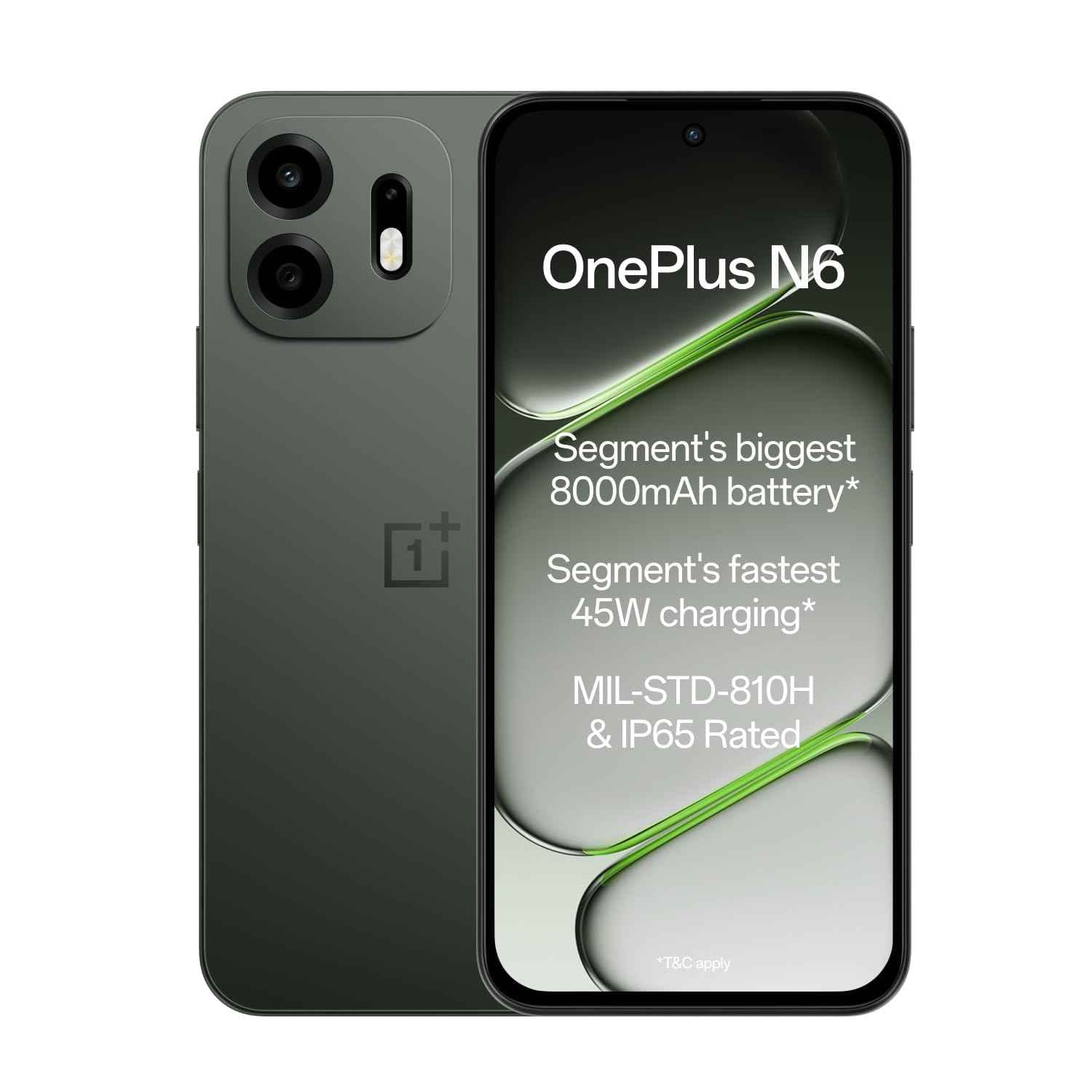 OnePlus N6 (Midnight Green , 4GB RAM , 128GB Storage)