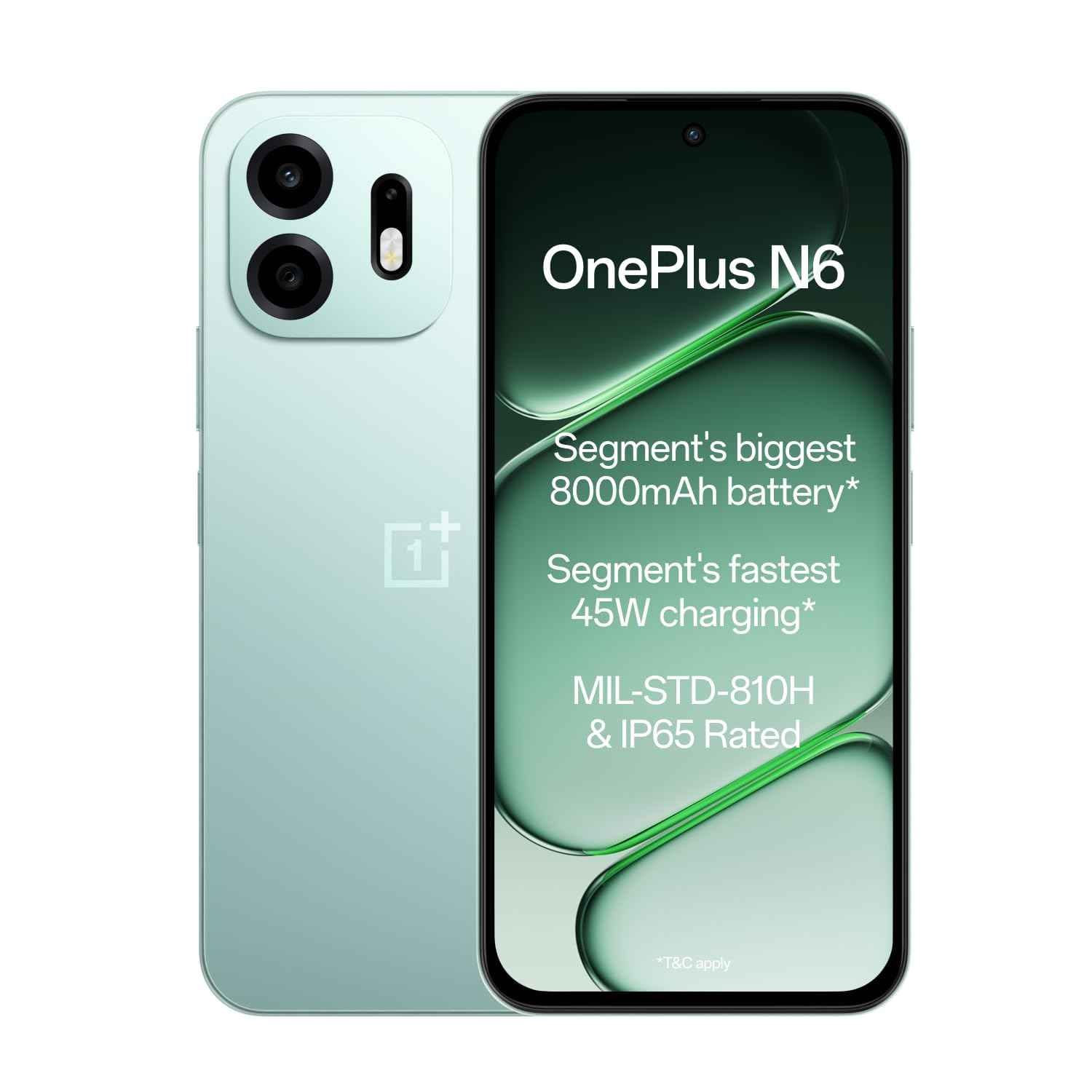OnePlus N6 (Fresh Mint , 4GB RAM , 128GB Storage)