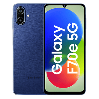 Samsung Galaxy F70e 5G  (Spotlight Blue, 4GB RAM, 128GB Storage)