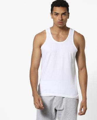 Racerback Round-Neck Vest with Branding