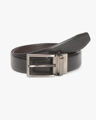Reversible Belt with Buckle Closure