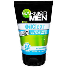 GARNIER MEN OIL CLEAR FACE WASH