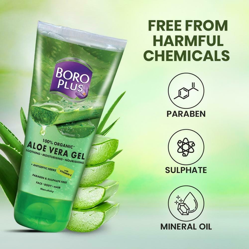 BOROPLUS ORGANIC ALOVERA GEL