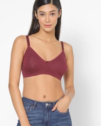 Shaper Bra with Bow Accent