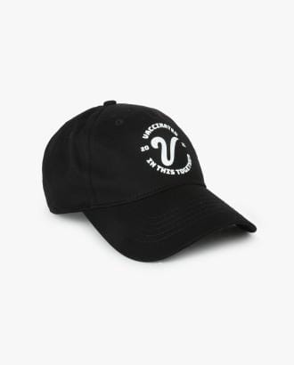 Typographic Print Baseball Cap