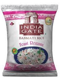 INDIA GATE BASMATI RICE (FAST ROZZANA )5KG