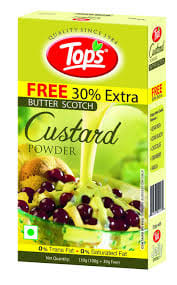 TOPS CUSTARD ( BUTTER SCOTCH )