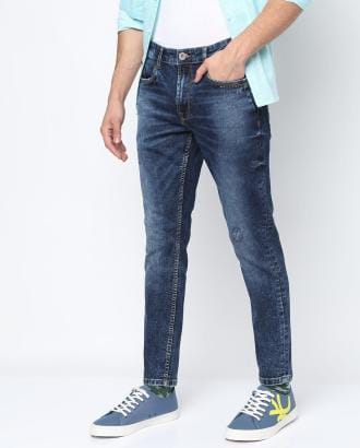 Washed Skinny Jeans